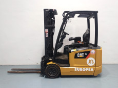 Carretilla Elevadora Electrica 3 ruedas caterpillar EP16ANT - 2700006 | Europea de Carretillas