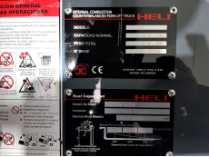 Carretilla Elevadora Diesel heli CPCD25-XC26H - 3306007 | Europea de Carretillas