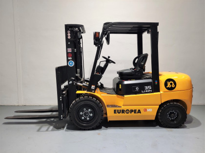 Carretilla Elevadora Electrica 4 ruedas mb forklift EFL352 (Litio) - 3408005 | Europea de Carretillas