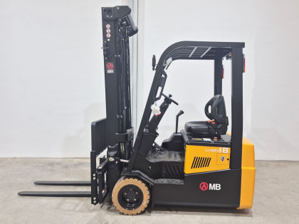 Carretilla Elevadora Electrica 3 ruedas mb forklift CPD18TVL (Litio) 80V 205Ah - 3521051 | Europea de Carretillas