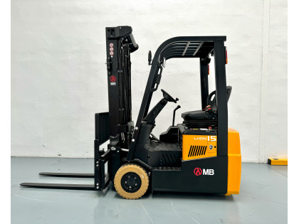 Carretilla Elevadora Electrica 3 ruedas mb forklift CPD15TVL (Litio) 80V 150Ah - 3781013 | Europea de Carretillas