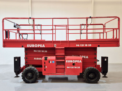 Plataforma Tijera Diesel haulotte H18SXLNT - 2340006 | Europea de Carretillas