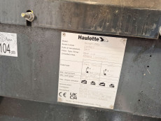 Plataforma Articulada Diesel haulotte HA16RTJPRO - 2410007 | Europea de Carretillas
