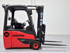 Carretilla Elevadora Electrica 3 ruedas linde E16H-02 (serie 386) - 2474003 | Europea de Carretillas