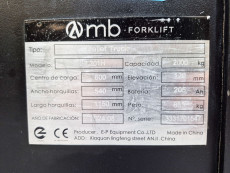 Transpaleta Electrica con plataforma mb forklift RPL201H (Litio) - 2929099 | Europea de Carretillas