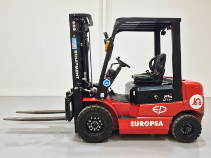 Carretilla Elevadora Electrica 4 ruedas mb forklift EFL252 (Litio) - 3258003 | Europea de Carretillas