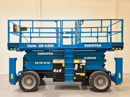 Plataforma Tijera Diesel genie GS4390RT - 3272004 | Europea de Carretillas