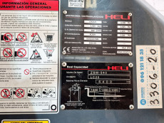 Carretilla Elevadora Diesel heli CPCD25-XC26H - 3306020 | Europea de Carretillas