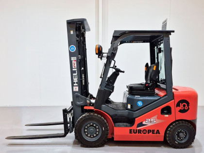 Carretilla Elevadora Diesel heli CPCD25-XC26H - 3306024 | Europea de Carretillas
