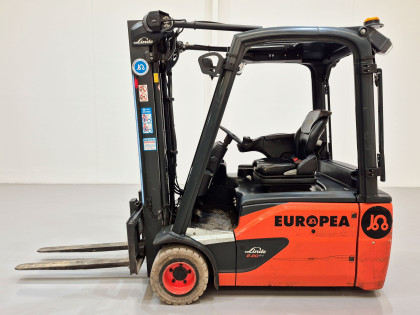 Carretilla Elevadora Electrica 3 ruedas linde E20L-02/386 - 3412005 | Europea de Carretillas