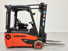 Carretilla Elevadora Electrica 3 ruedas linde E20L-02/386 - 3412005 | Europea de Carretillas
