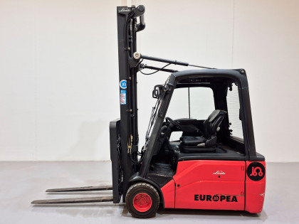 Carretilla Elevadora Electrica 3 ruedas linde E20L-01/386 - 3412006 | Europea de Carretillas