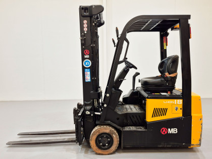 Carretilla Elevadora Electrica 3 ruedas mb forklift CPD18TVL (Litio) 80V 205Ah - 3521026 | Europea de Carretillas