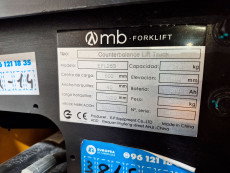 Carretilla Elevadora Electrica 4 ruedas mb forklift EFL253 (Litio) 80V 280Ah - 3629014 | Europea de Carretillas