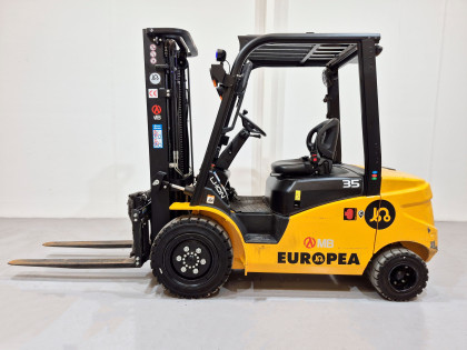 Carretilla Elevadora Electrica 4 ruedas mb forklift EFL353 - 3662006 | Europea de Carretillas