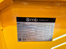 Transpaleta Electrica con plataforma mb forklift KPL201H - 3822003 | Europea de Carretillas