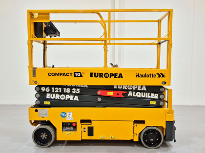Plataforma Tijera Electrica haulotte COMPACT 10N AE - 1027031 | Europea de Carretillas
