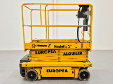 Plataforma Tijera Electrica haulotte OPTIMUM 8 AE - 1047042 | Europea de Carretillas