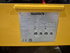 Plataforma Tijera Electrica haulotte OPTIMUM 8 AE - 1047086 | Europea de Carretillas