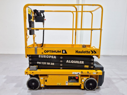 Plataforma Tijera Electrica haulotte OPTIMUM 8 AE - 1047087 | Europea de Carretillas