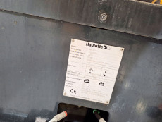 Plataforma Articulada Electrica haulotte HA12IP - 1260024 | Europea de Carretillas