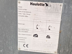 Plataforma Articulada Electrica haulotte HA12IP - 1260025 | Europea de Carretillas