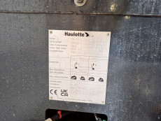 Plataforma Articulada Electrica haulotte HA12IP - 1260035 | Europea de Carretillas
