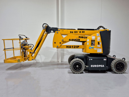 Plataforma Articulada Electrica haulotte HA12IP - 1260038 | Europea de Carretillas