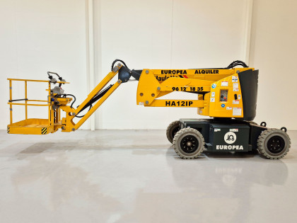 Plataforma Articulada Electrica haulotte HA12IP - 1260041 | Europea de Carretillas