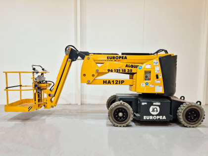 Plataforma Articulada Electrica haulotte HA12IP - 1260042 | Europea de Carretillas