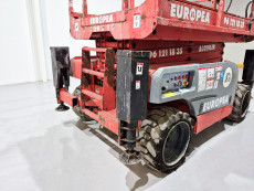 Plataforma Tijera Diesel haulotte C12DX - 1262019 | Europea de Carretillas