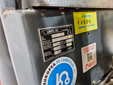 Carretilla Elevadora Electrica 3 ruedas linde E12Z - 1353004 | Europea de Carretillas
