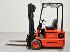 Carretilla Elevadora Electrica 3 ruedas linde E12Z - 1353006 | Europea de Carretillas