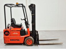 Carretilla Elevadora Electrica 3 ruedas linde E12Z - 1353006 | Europea de Carretillas