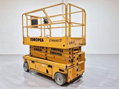 Plataforma Tijera Electrica haulotte COMPACT 12 - 1454029 | Europea de Carretillas 2