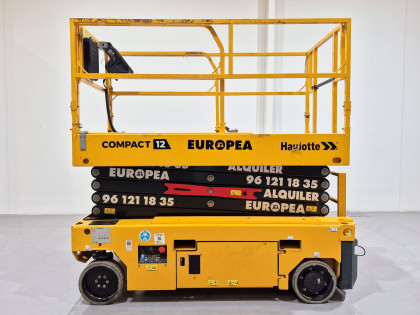 Plataforma Tijera Electrica haulotte COMPACT 12 AE - 1454032 | Europea de Carretillas