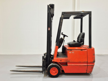 Carretilla Elevadora Electrica 3 ruedas linde E15C - 1457012 | Europea de Carretillas