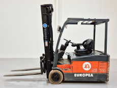 Carretilla Elevadora Electrica 3 ruedas toyota 7FBEF18 - 1458003 | Europea de Carretillas