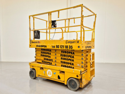 Plataforma Tijera Electrica haulotte COMPACT 14 - 1733003 | Europea de Carretillas 2