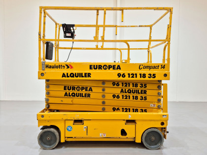 Plataforma Tijera Electrica haulotte COMPACT 14 - 1733009 | Europea de Carretillas
