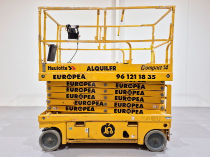 Plataforma Tijera Electrica haulotte COMPACT 14 - 1733010 | Europea de Carretillas