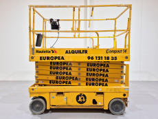 Plataforma Tijera Electrica haulotte COMPACT 14 - 1733010 | Europea de Carretillas