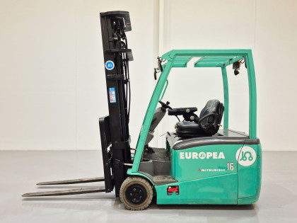 Carretilla Elevadora Electrica 3 ruedas mitsubishi FB16PNT - 1679011 | Europea de Carretillas