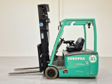 Carretilla Elevadora Electrica 3 ruedas mitsubishi FB16PNT - 1679011 | Europea de Carretillas