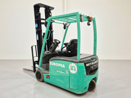 Carretilla Elevadora Electrica 3 ruedas mitsubishi FB16PNT - 1679011 | Europea de Carretillas 2