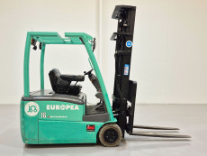 Carretilla Elevadora Electrica 3 ruedas mitsubishi FB16PNT - 1679011 | Europea de Carretillas