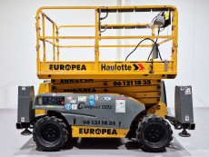 Plataforma Tijera Diesel haulotte C12DX - 1262034 | Europea de Carretillas