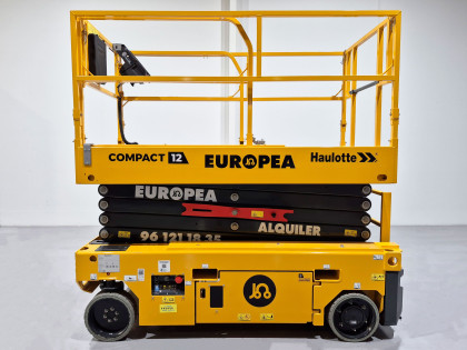 Plataforma Tijera Electrica haulotte COMPACT 12 AE - 1454040 | Europea de Carretillas