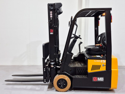 Carretilla Elevadora Electrica 3 ruedas mb forklift CPD15TVL (Litio) 80V 150Ah - 3781021 | Europea de Carretillas