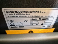 Barredora Conductor sentado bhior BS1300HXL - 3860003 | Europea de Carretillas